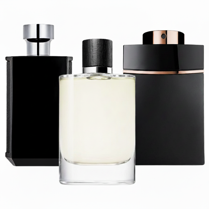 SET MIT 3 PARFÜMS: Orientalischer Herrenduft, Frischer Aquatischer Duft und Intensiver Eleganter Herrenduft (Eau de Parfum)