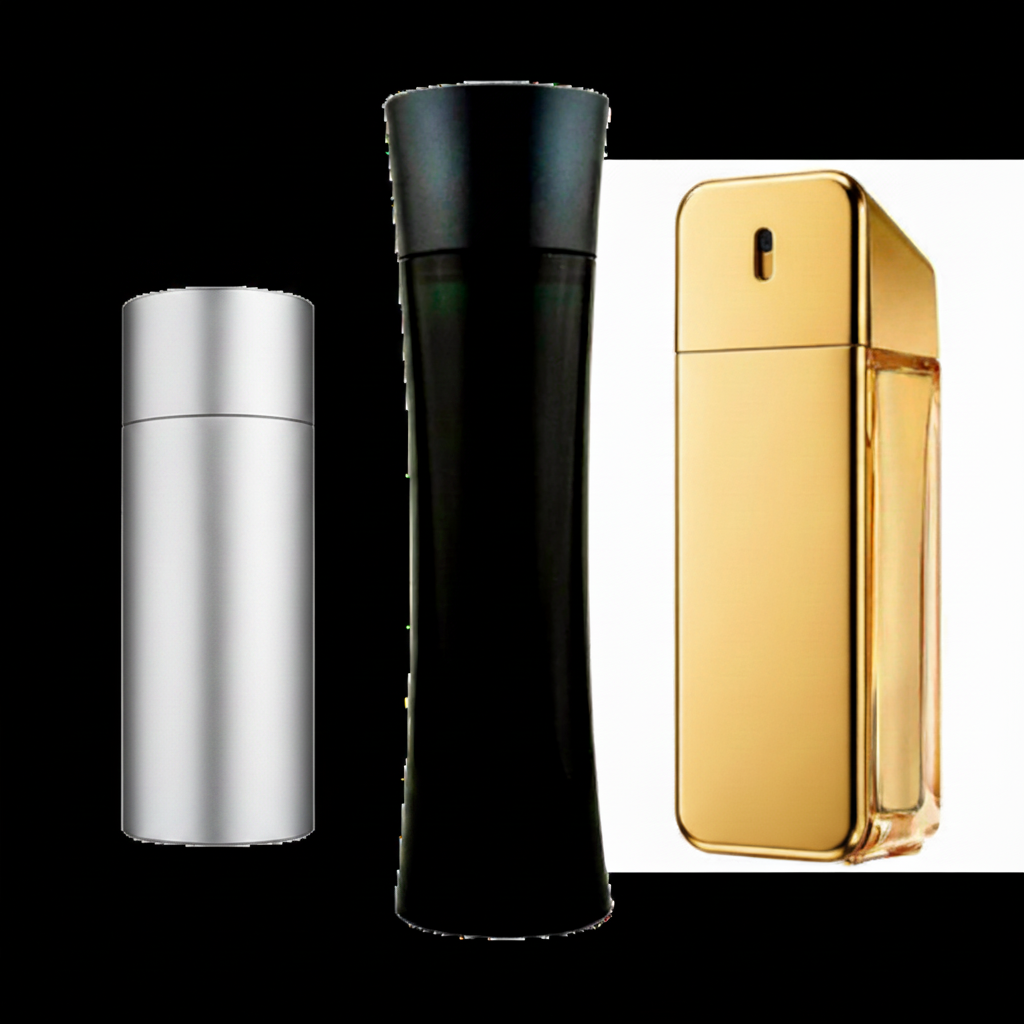 SET MIT 3 PARFÜMS: Herrenduft NYC, Luxus-Herrenparfüm Gold und Eleganter Herrenduft (Eau de Parfum)