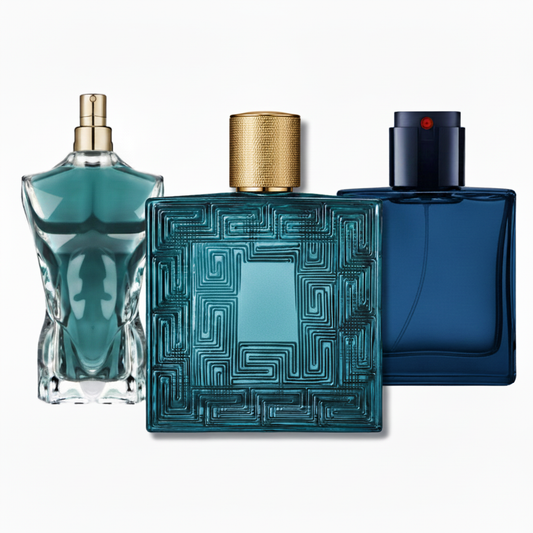 SET MIT 3 PARFÜMS: Herren Eau de Parfum Collection - Frische, Holzige und Aromatische Düfte