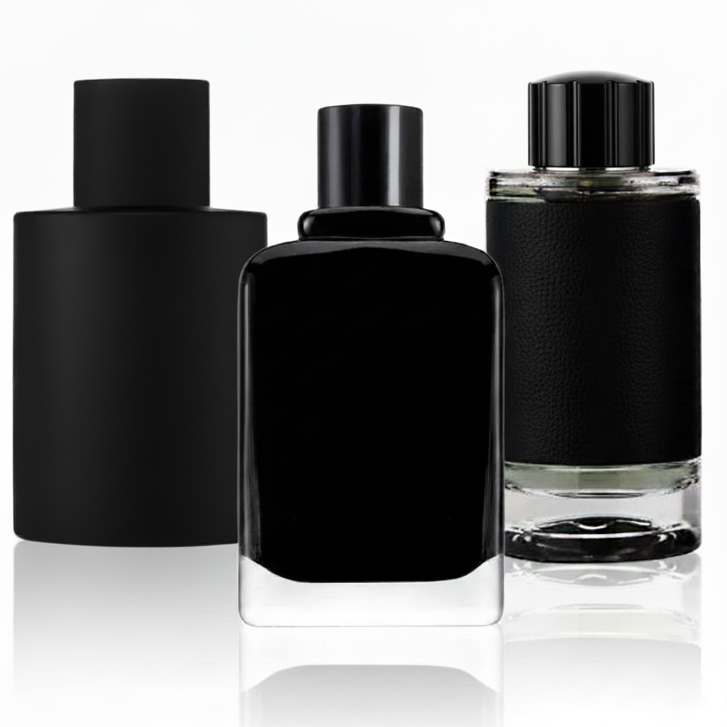 SET MIT 3 PARFÜMS: Leder-Duft, Eleganter Herrenduft und Abenteuer-Eau de Parfum